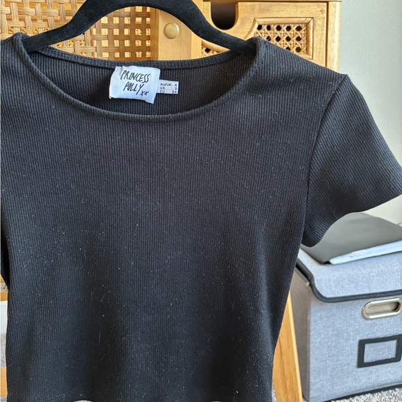 Classic Crop Tee Black - Picture 6 of 6